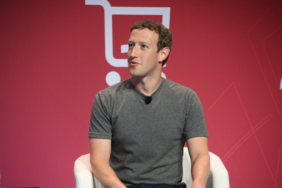 Mark Zuckerberg attends the 2016 edition of the Mobile World Congress